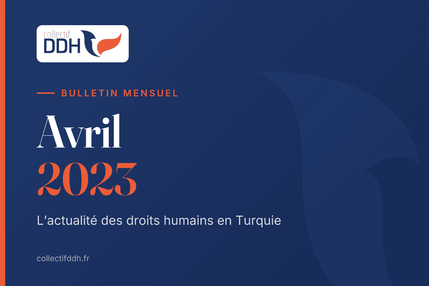 Bulletin mensuel du Collectif DDH : Avril 2023