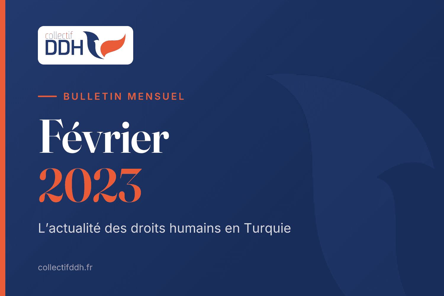 Bulletin mensuel du Collectif DDH : Février 2023