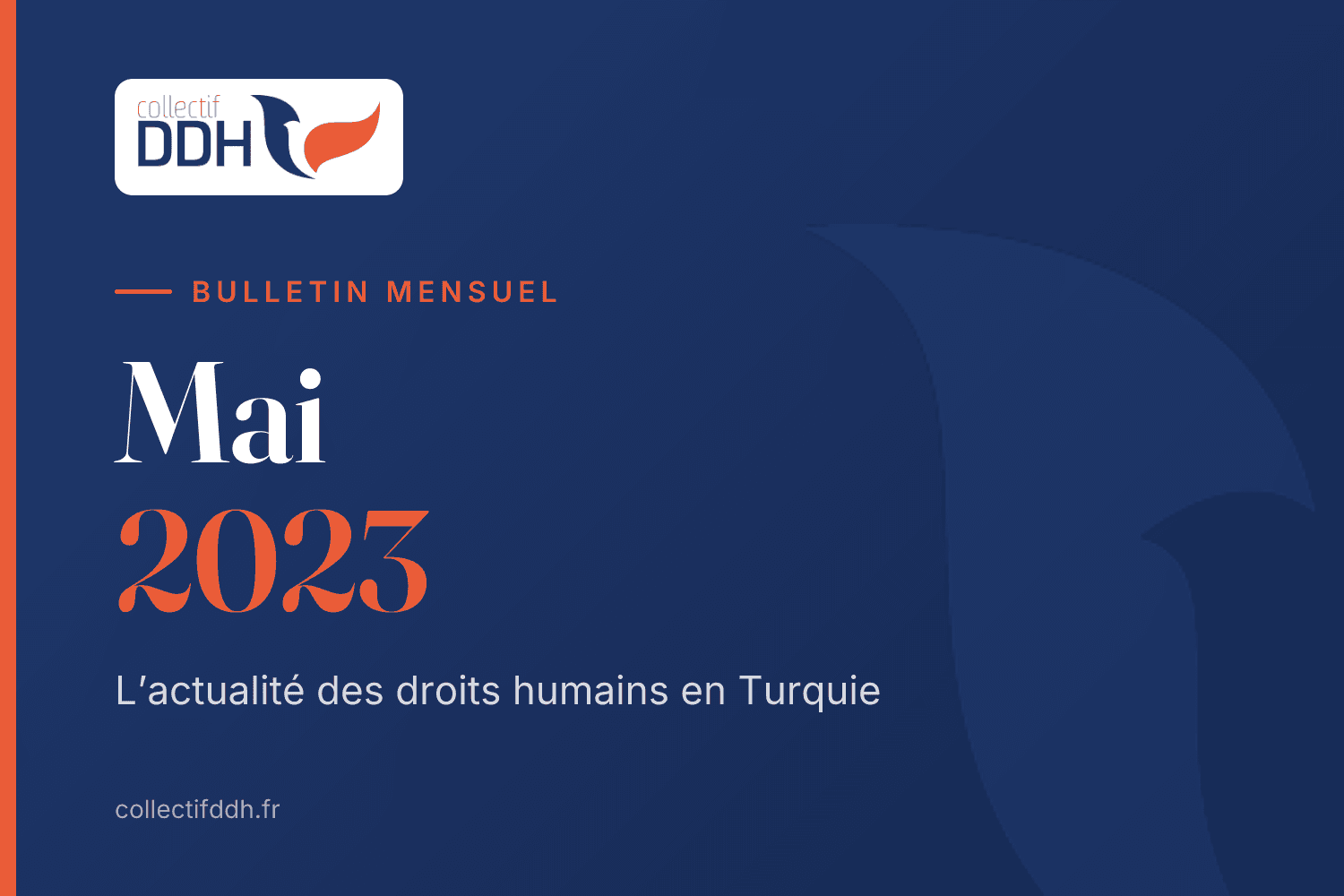 Bulletin mensuel du Collectif DDH : Mai 2023
