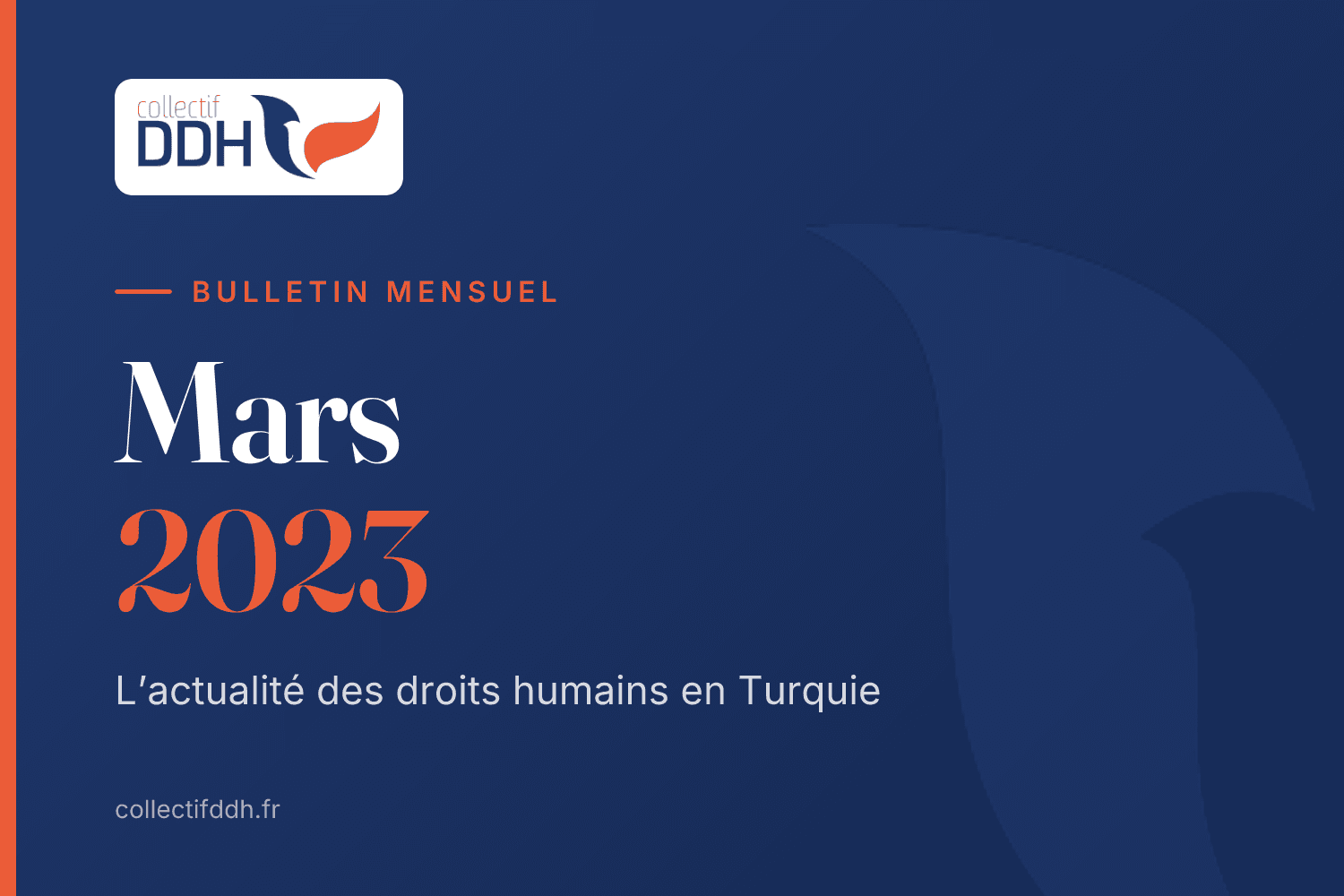 Bulletin mensuel du Collectif DDH : Mars 2023