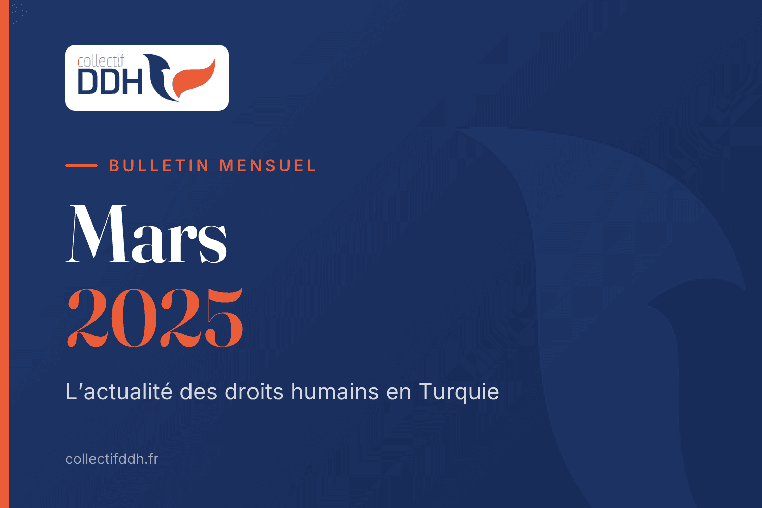 Bulletin mensuel du Collectif DDH : Mars 2025